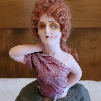 Lot 21: Antique/Vintage Doll Top with Foam Skirt