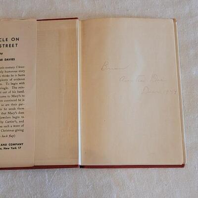 Lot 22: 1947 1st EDITION Miracle on 34th Street by Valentine Davies