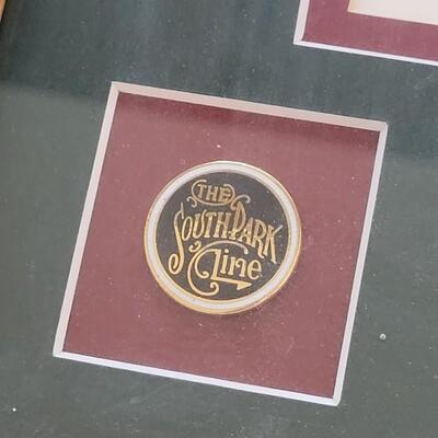 Lot 38: "The Southpark Line" Railroad Art By H.L. Scott III