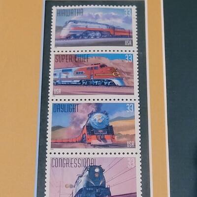 Lot 39: All Aboard "Celebrating the Century Express" Railroad Post Office Art