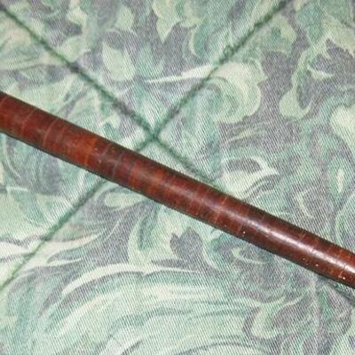Lot 133 MS Vintage Baton Military Style Wrapped Leather 24"