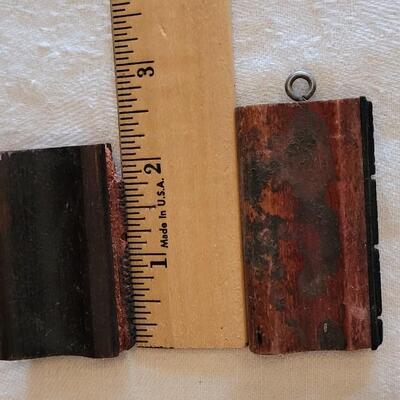 Lot 46: (2) Antique Denver and Rio Grande Railway Express Agency & Grande Express Rubber Stamps 