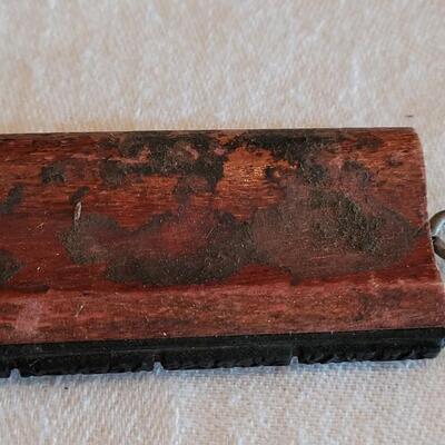 Lot 46: (2) Antique Denver and Rio Grande Railway Express Agency & Grande Express Rubber Stamps 