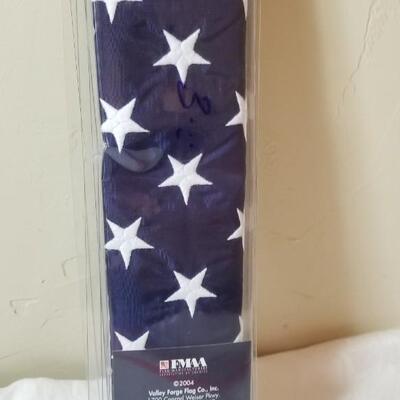 Lot 47: Nylon U.S. Flag 