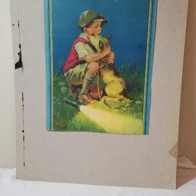Lot 48: Vintage Frances Tipron Hunter Print