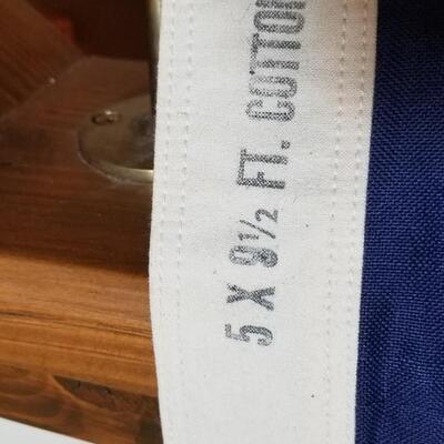 Lot 54: U.S. Flag 5' Ã— 9'5"