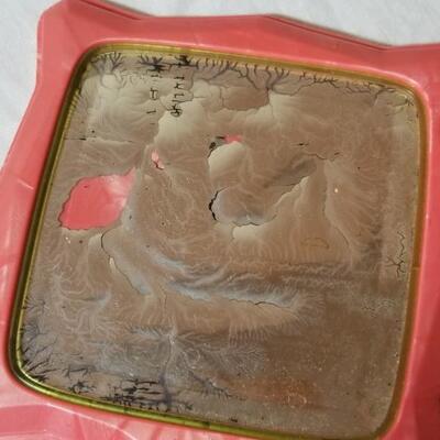Lot 56: Vintage Hand Mirror (mirror is damaged)