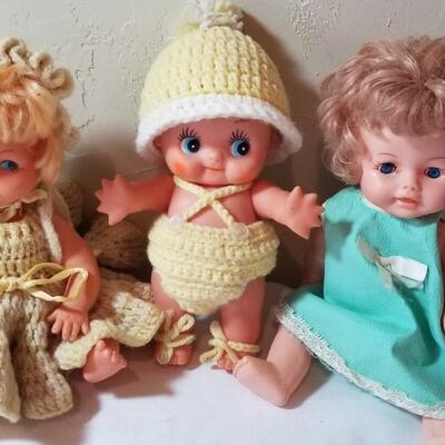 Lot 75: (3) Vintage Baby Dolls