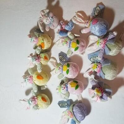 Lot 88: Easter Basket filled With Bunnies