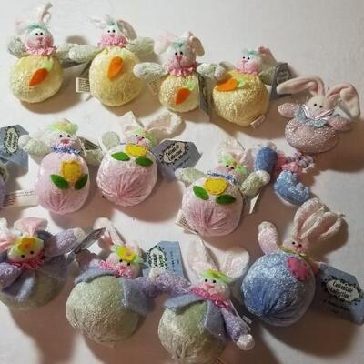 Lot 88: Easter Basket filled With Bunnies