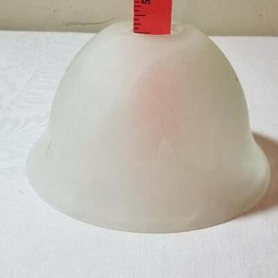 Lot 91: Glass Lamp Shade