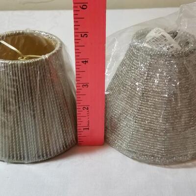 Lot 92: Beaded Lamp Shades