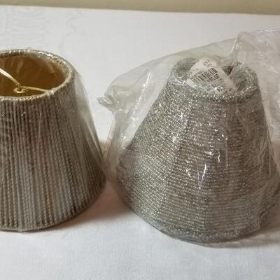 Lot 92: Beaded Lamp Shades