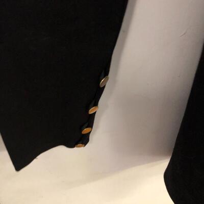 Line Dot cut sleeve dress size large
