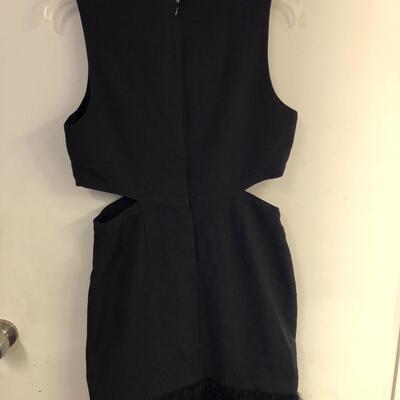 Endless Rose feather bottom middle cut out dress size medium 