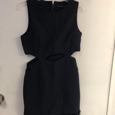 Endless Rose feather bottom middle cut out dress size medium 