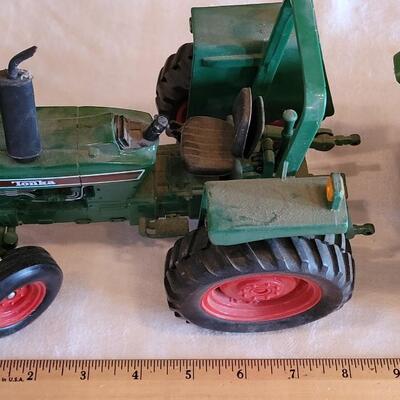 Lot 104: Plastic Tonka Tractor Toy & John Deer Toy