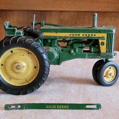 Lot 107: Vintage John Deer Cast Iron Tractor