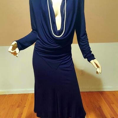 Couture Runway Jean Paul Gaultier Femme silk dress  