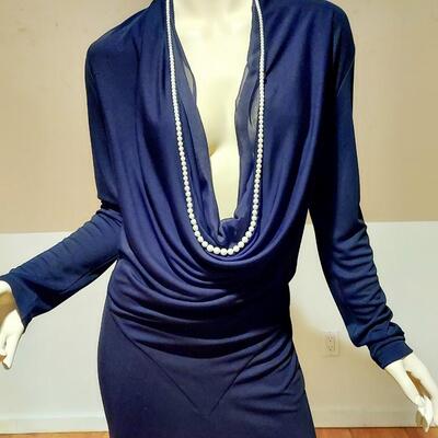 Couture Runway Jean Paul Gaultier Femme silk dress  