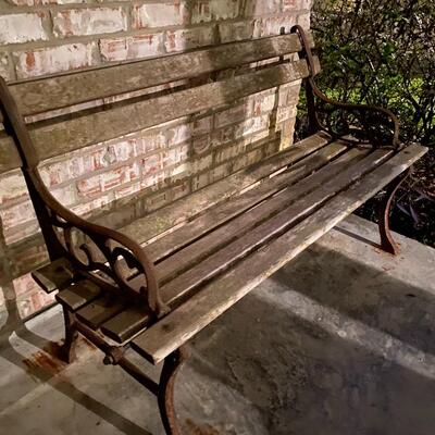 Wooden Garden Bench
