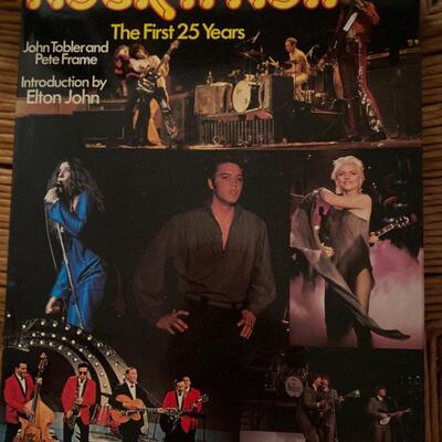 Coffee Table Book â€œRock & Roll, the First 25 Yearsâ€