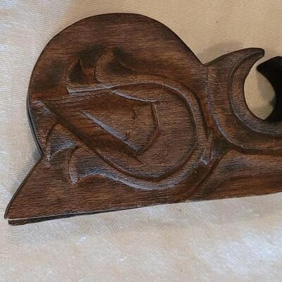 Lot 110: Antique Chinese Opium Scale with Poppy Flower Wood Box