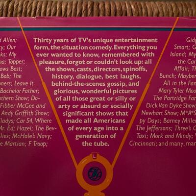 Coffee Table Book â€œThe Great TV Sitcom Bookâ€