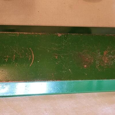 Lot 112: Vintage John Deer Flare Wagon on Wagon Runnig Gear 