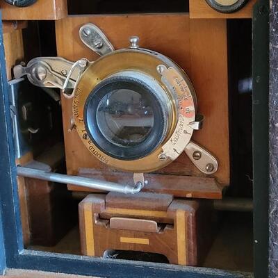 Lot 113:  Eastman Kodak No.4 Bulls Eye Special 4x5 Camera Bausch Lomb Rapid Rectilinear