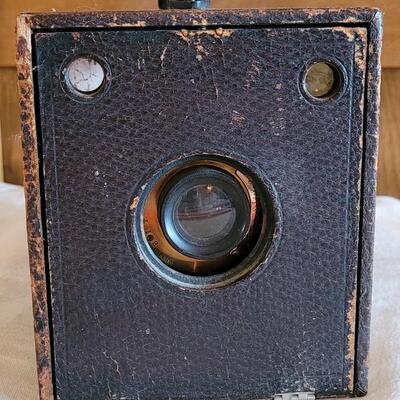 Lot 113:  Eastman Kodak No.4 Bulls Eye Special 4x5 Camera Bausch Lomb Rapid Rectilinear