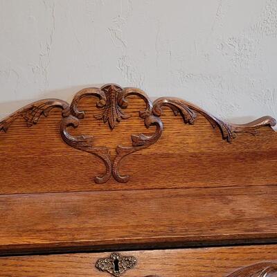 Lot 116: Antique Secretary 