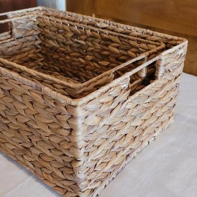 Lot 120: (2) Nesting Baskets