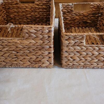 Lot 120: (2) Nesting Baskets