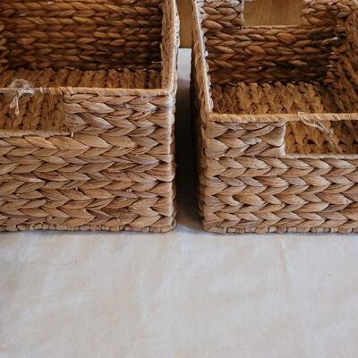 Lot 120: (2) Nesting Baskets