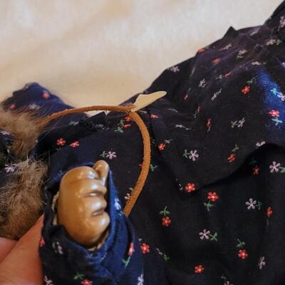Lot 123: Vintage Alaskan Doll (with ceramic or painted porcelain head)