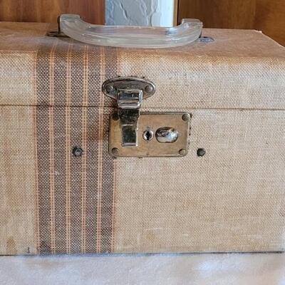 Lot 125: (2) Vintage Small Train Cases