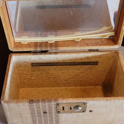 Lot 125: (2) Vintage Small Train Cases