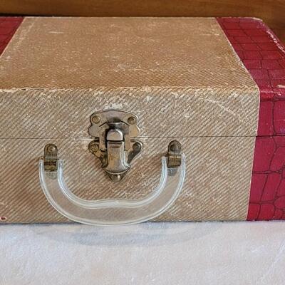 Lot 125: (2) Vintage Small Train Cases