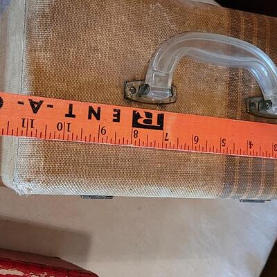 Lot 125: (2) Vintage Small Train Cases