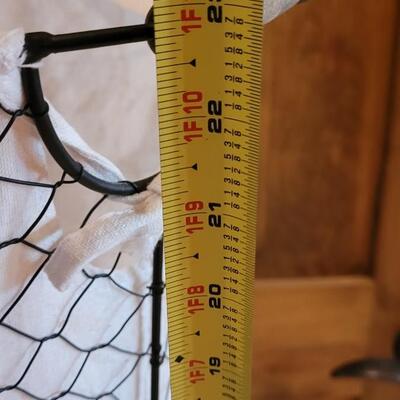 Lot 126: Chicken Wire Laundry Basket #2