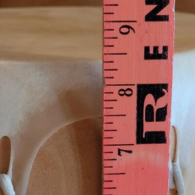 Lot 130: Vintage Wood Drum