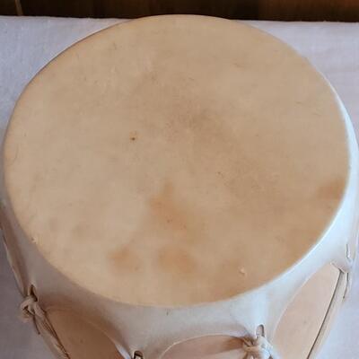 Lot 130: Vintage Wood Drum