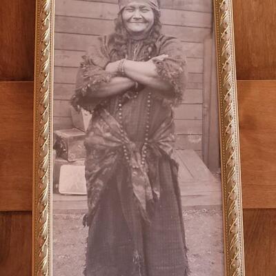 Lot 131: Antique Photograph of Native Woman