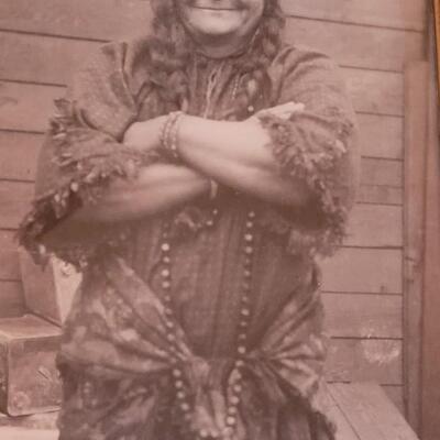 Lot 131: Antique Photograph of Native Woman