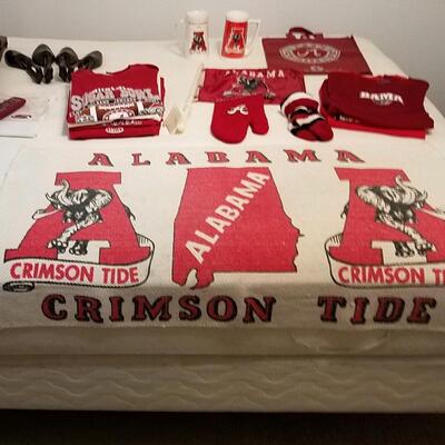 Lot of Alabama Crimson Tide Items