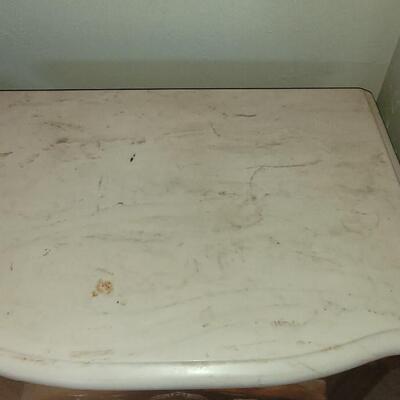 Lot 137: Stanley Furniture Marble Top Side Table #2