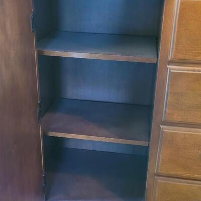 Lot 140: Stanley Furniture Dresser Armoire 