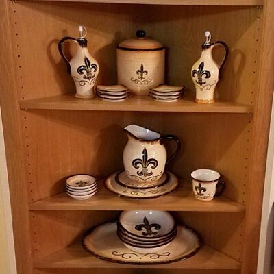Lot of FDL ceramic kitchenware