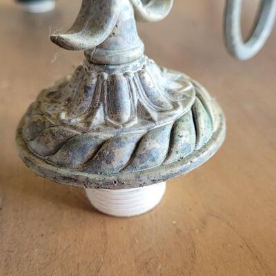 Lot 143: Vintage Hanging 6-Bulb Lighting Fixture 